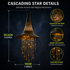 Lighted Witch Hat Hanging Chime