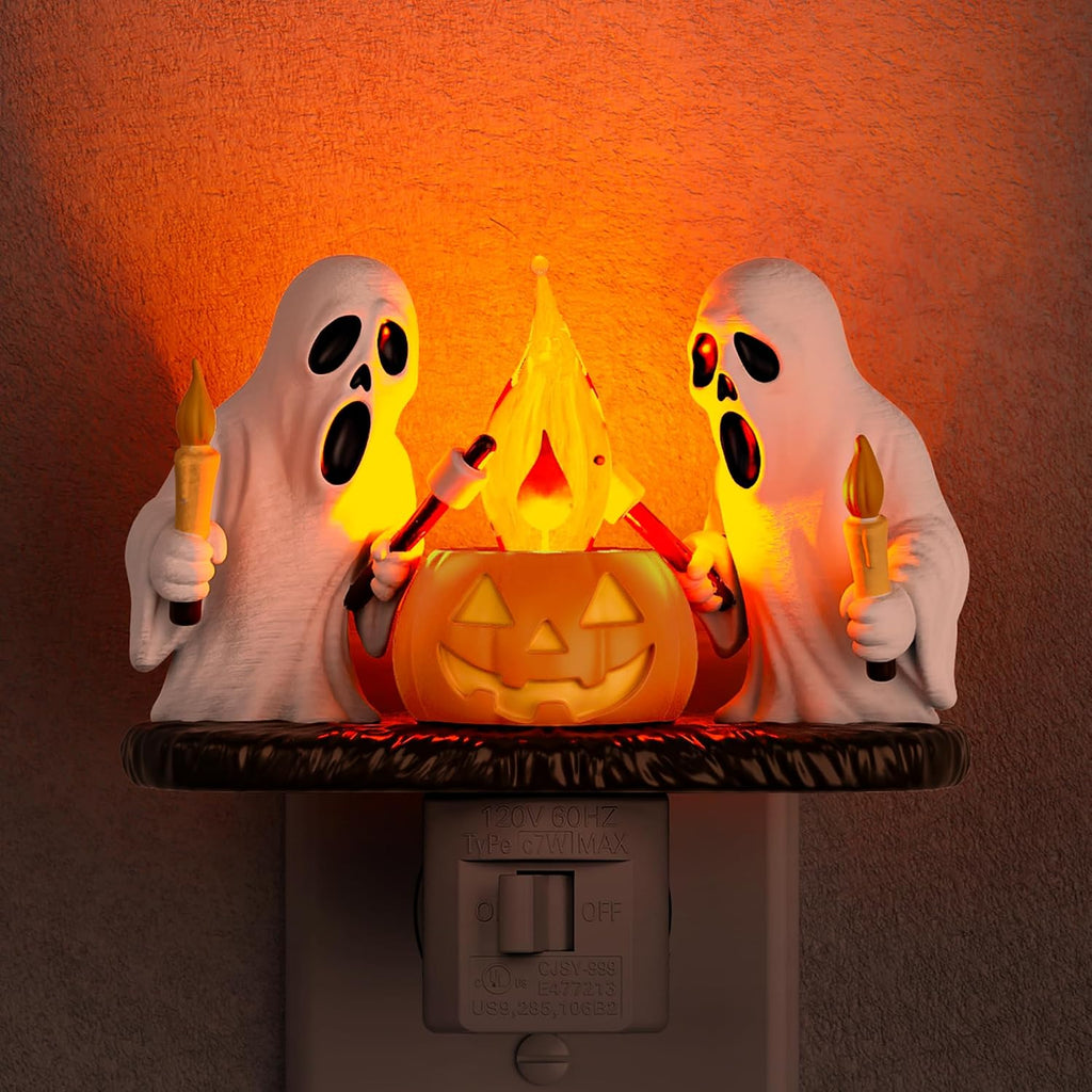 2026 ghost campfire flickering nightlight✨🔥👻