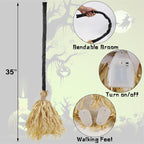 🧹👻 49% OFF! Floating Witch’s Broom – Dancing Haunted Halloween Decor 🎃 | Buy 2 & Get FREE Shipping 📦