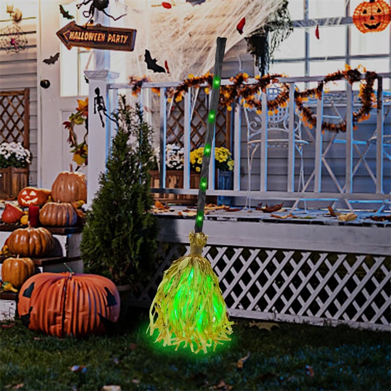 🧹👻 49% OFF! Floating Witch’s Broom – Dancing Haunted Halloween Decor 🎃 | Buy 2 & Get FREE Shipping 📦